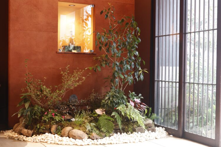 坪庭,文明堂総本店